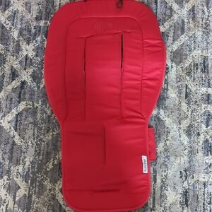 Red Bugaboo Stroller Seat Liner